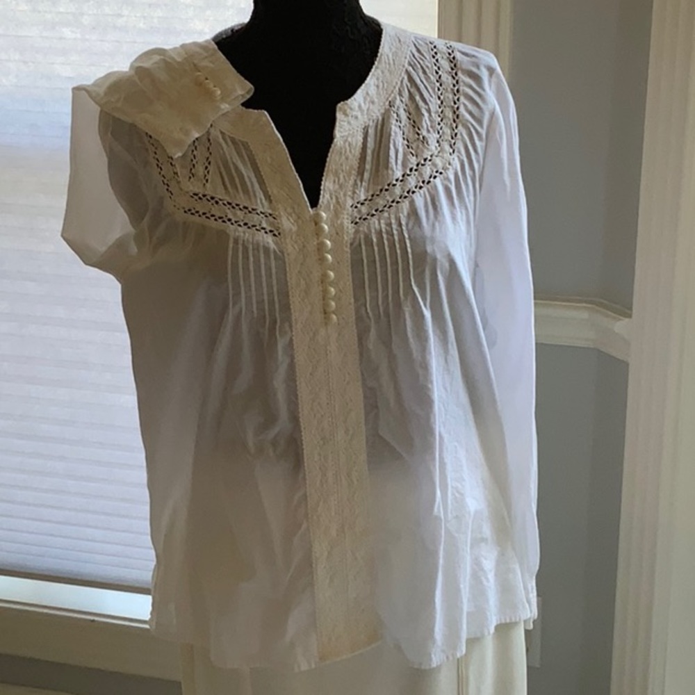 Beautiful cottage style blouse by Emma James